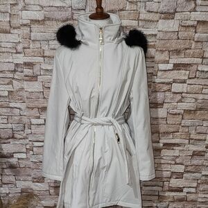 Rebecca Minkoff Brand New Elegant   Women's Coat with Black Accents